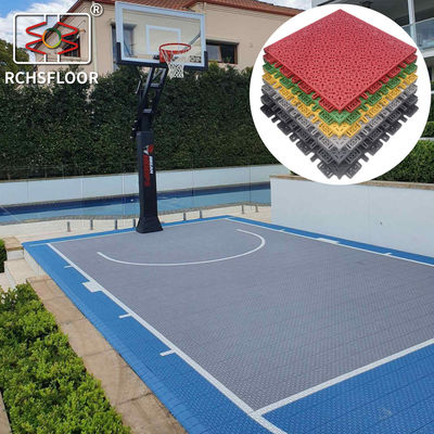 بطاقات رياضية من PP 340mm*340mm ملعب كرة سلة من البولي بروبلين
