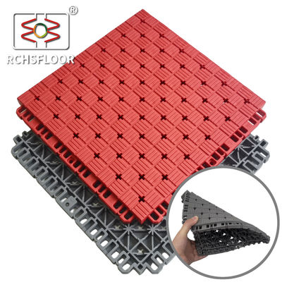 410g TPE البلاط الرياضي النموذجي ملعب كرة سلة البلاستيك